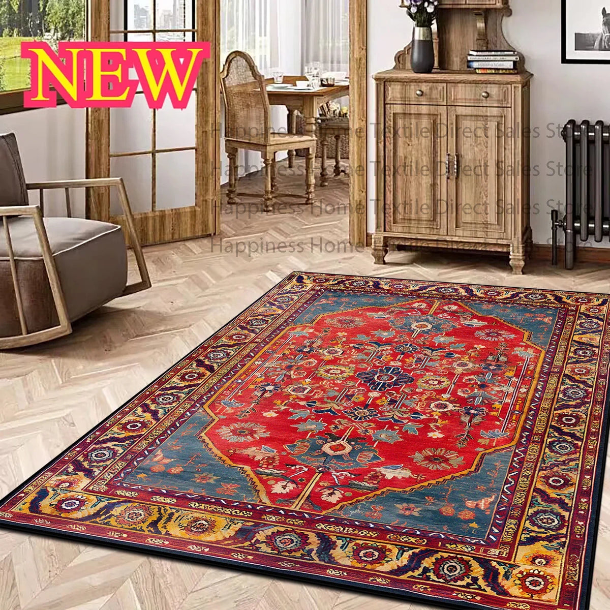 Turkish Vintage Persian Rug