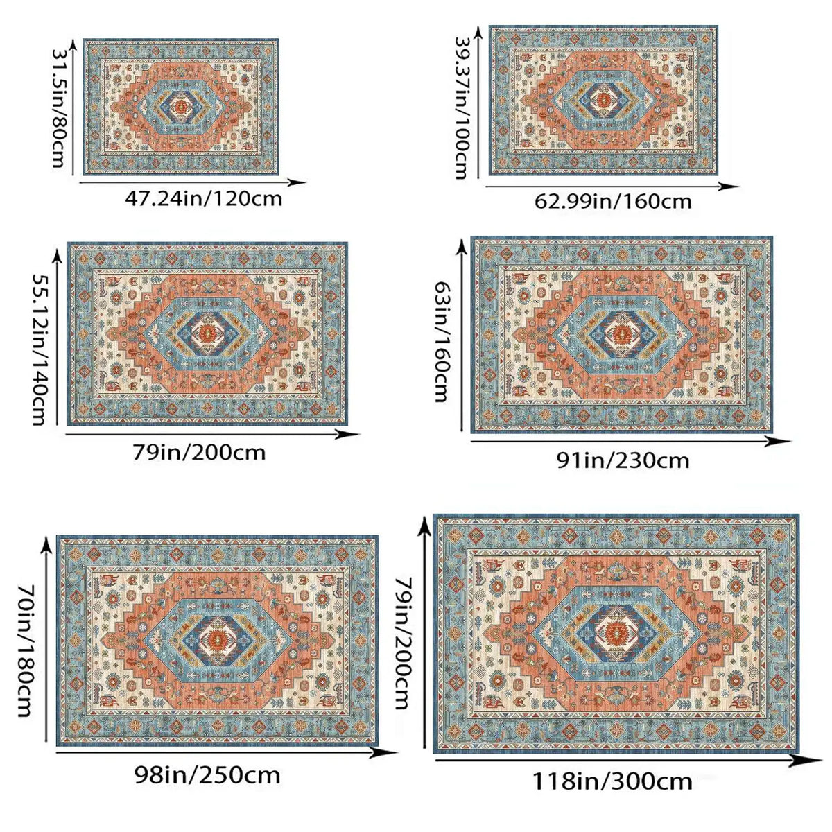 Andalusia Geometric Velvet Rug