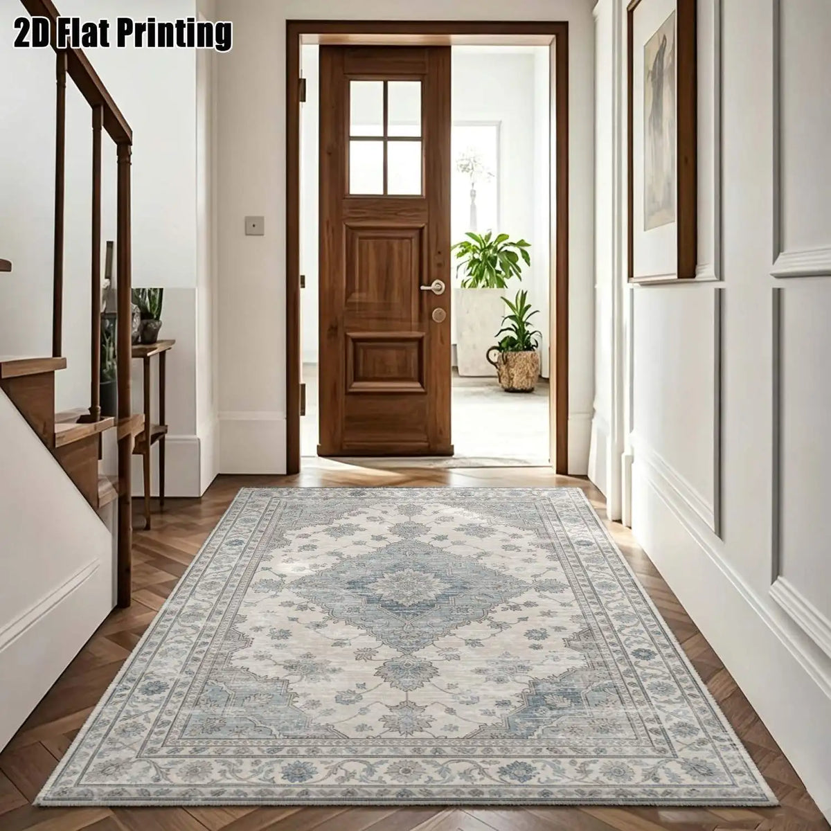Taupe Ethnic Heritage Rug