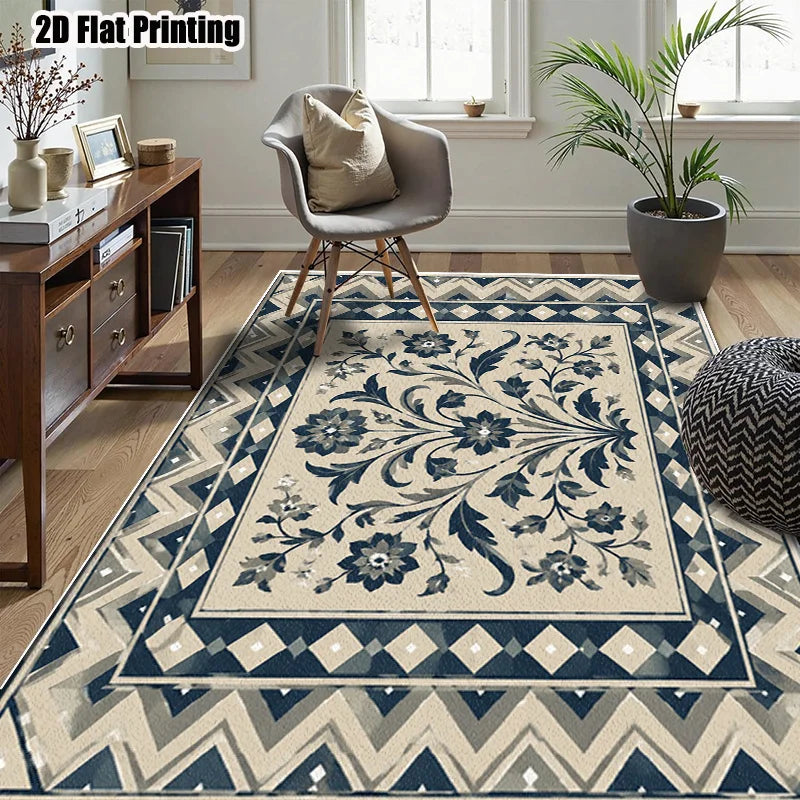 Bluebell Floral Ornament Rug
