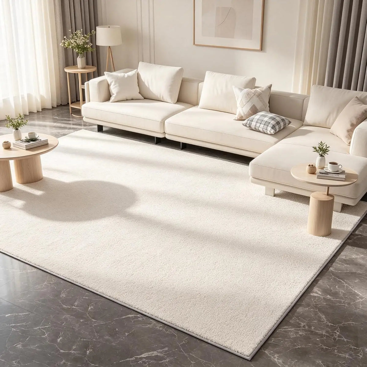 Highland Natural Wool Rug