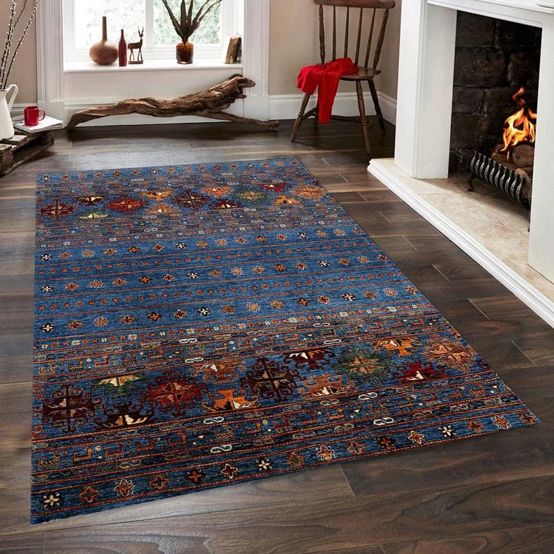 Cobalt Bohemian Rug