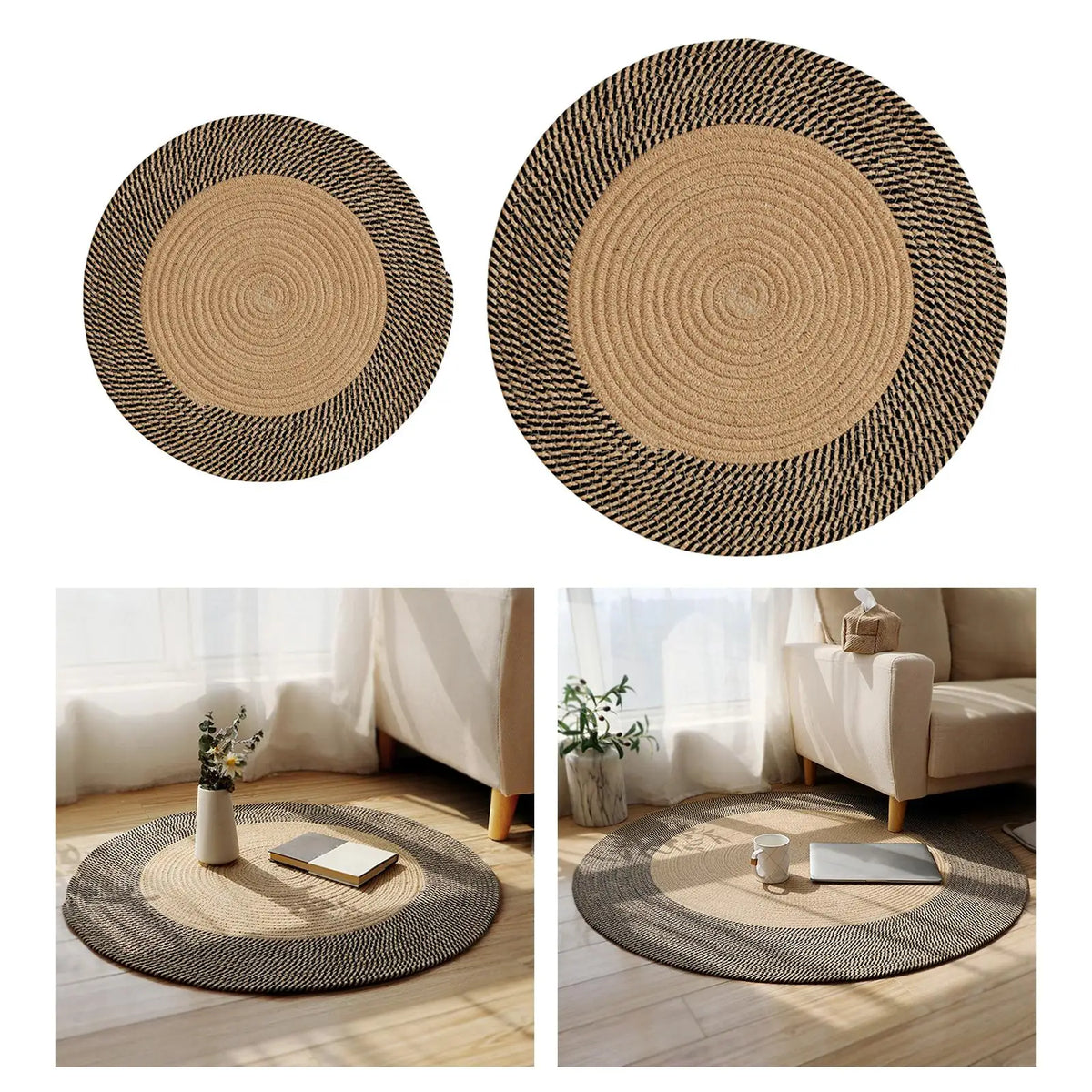 Braided Jute Round Rug