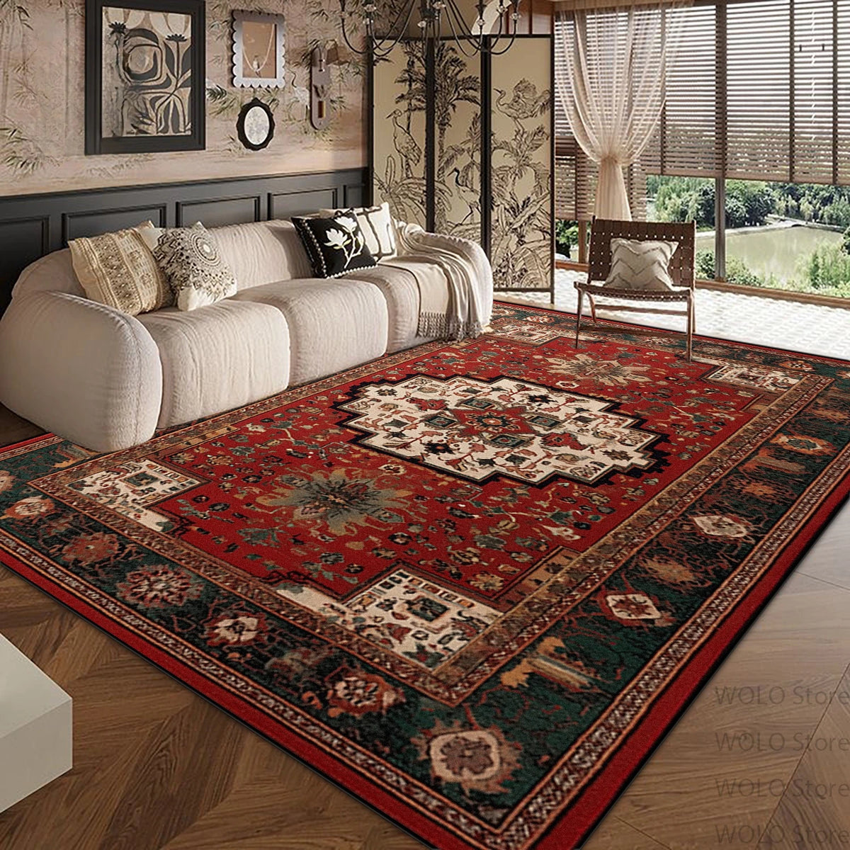 Scarlet Persian Rug