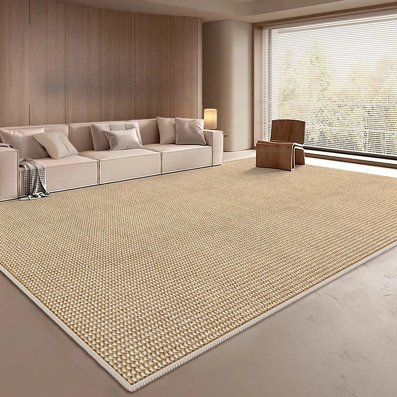 Solid Faux Sisal Rug