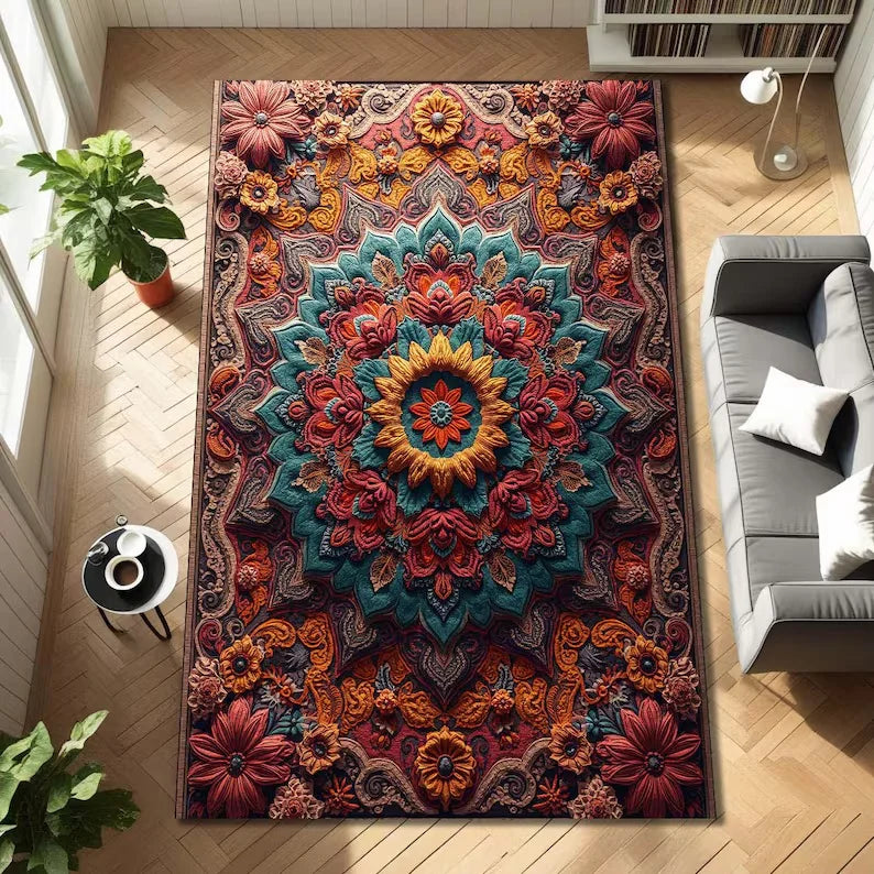 Cobalt Bohemian Rug
