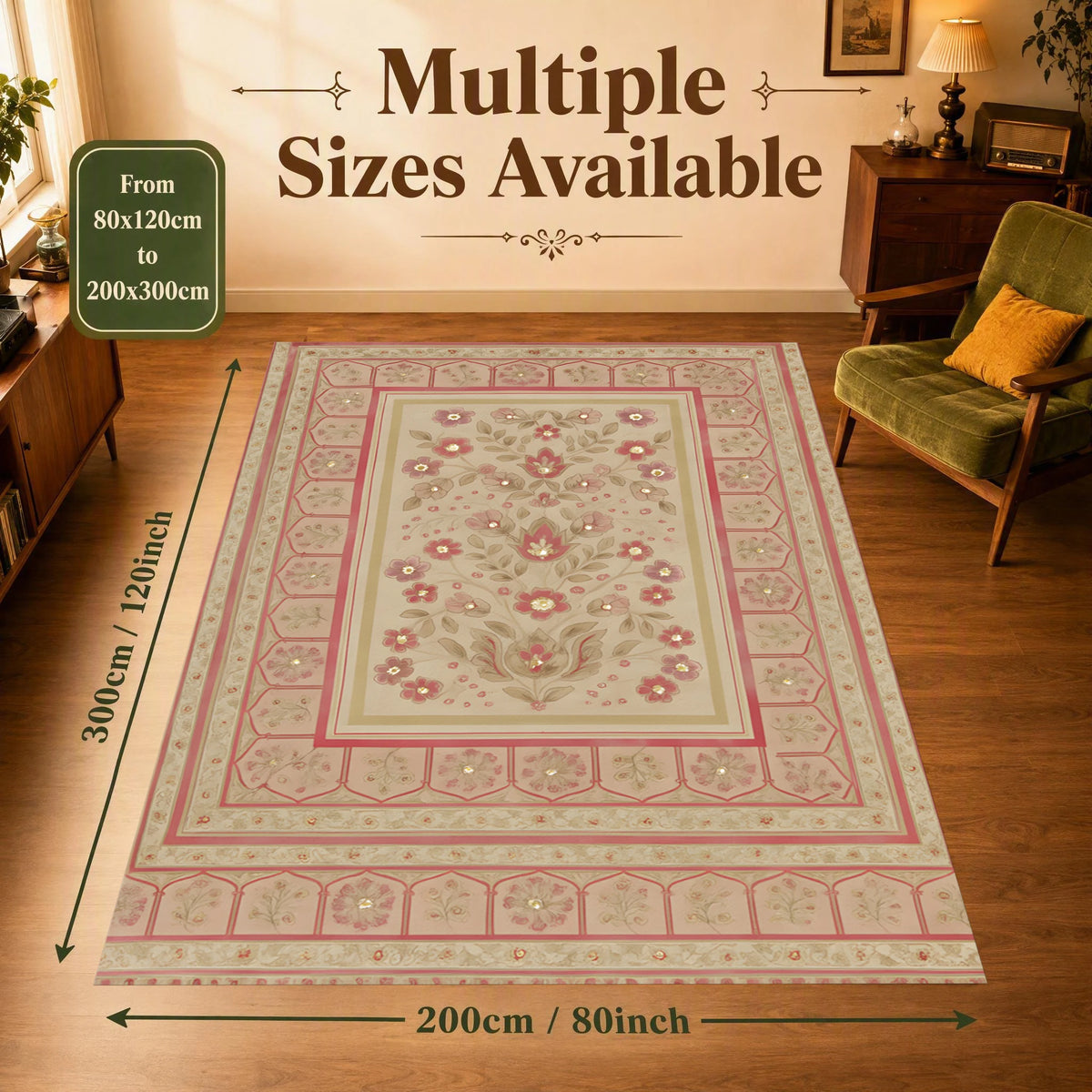 Persian Floral Heritage Rug