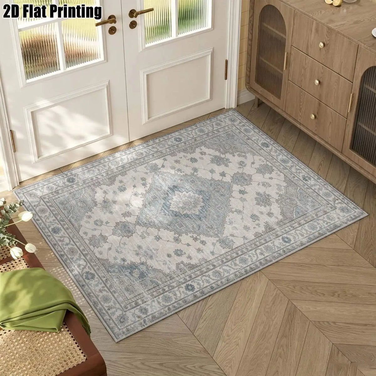 Taupe Ethnic Heritage Rug