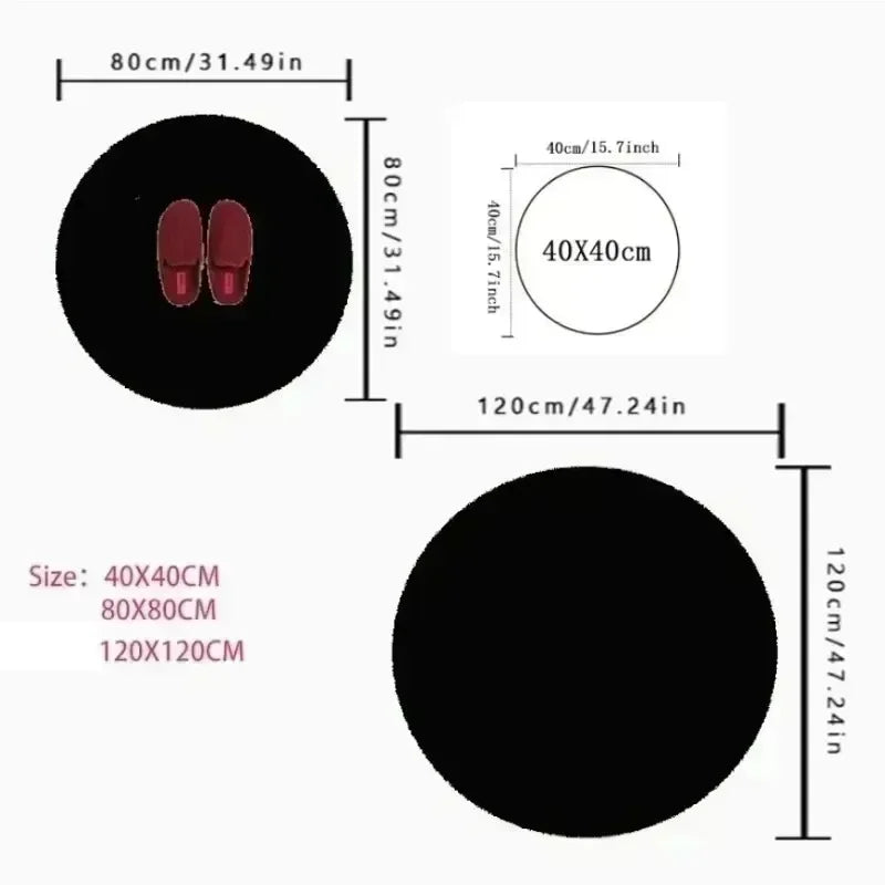 Shimmer Bohemian Round Rug