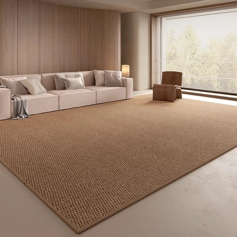 Solid Faux Sisal Rug