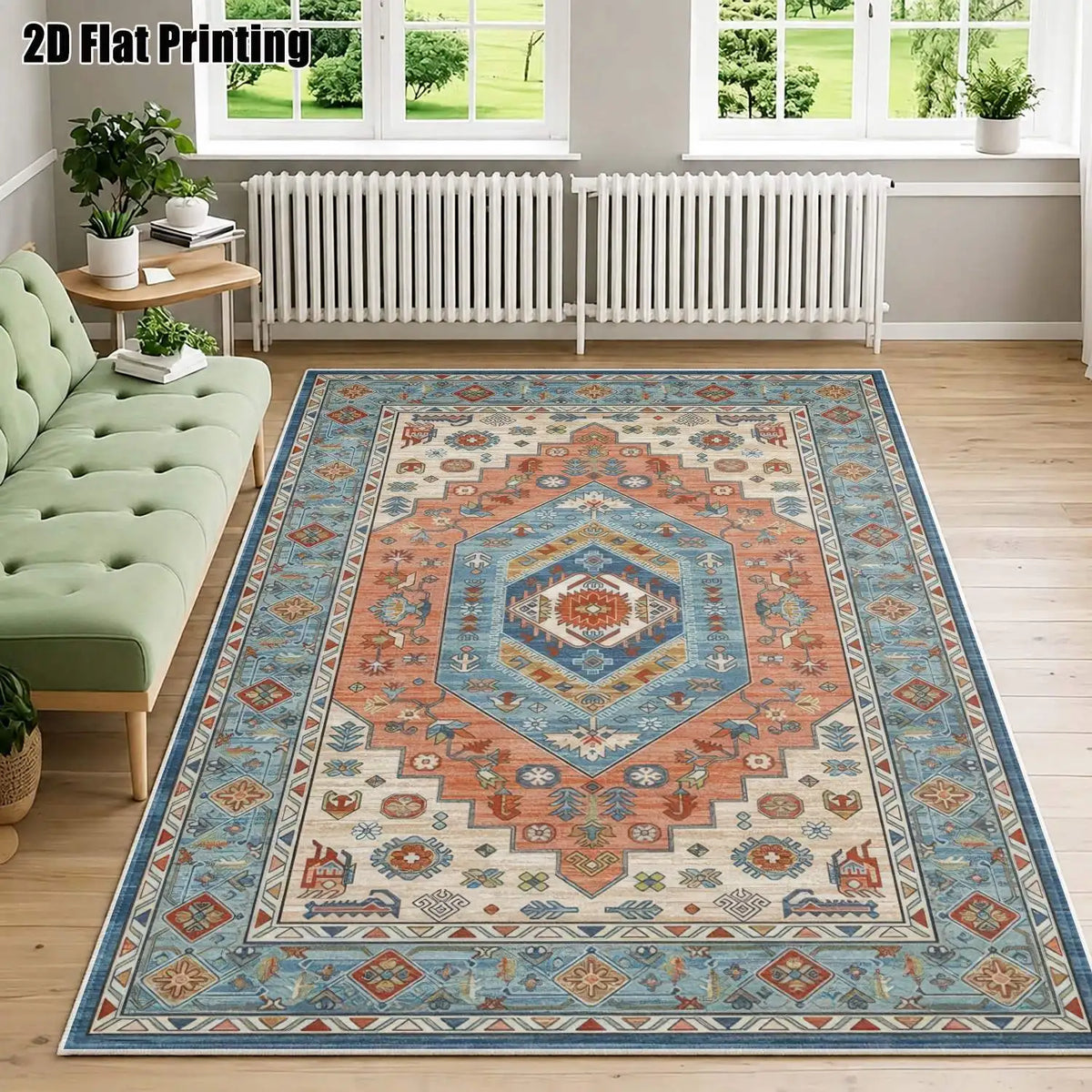 Andalusia Geometric Velvet Rug