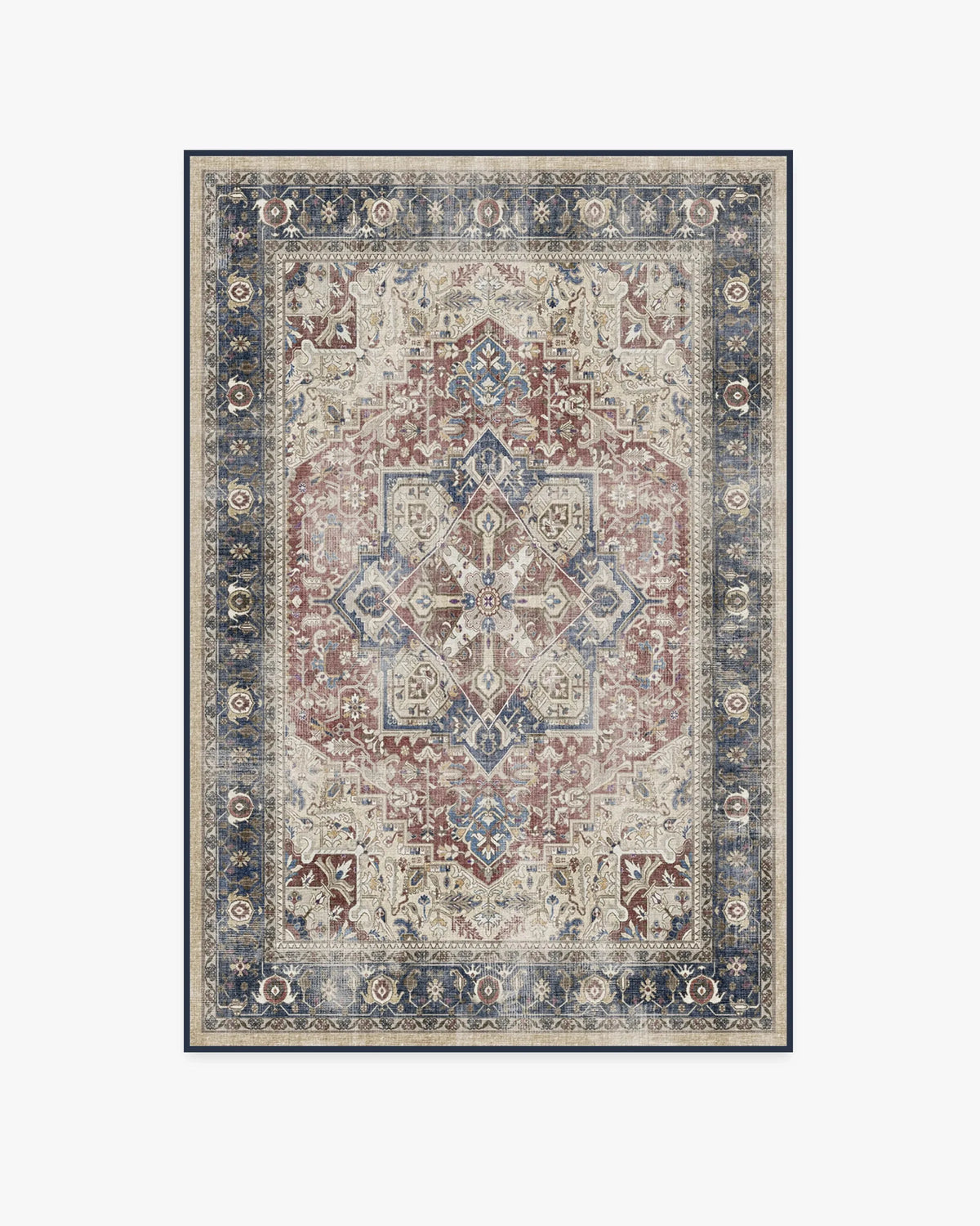 Rose Aubusson Rug