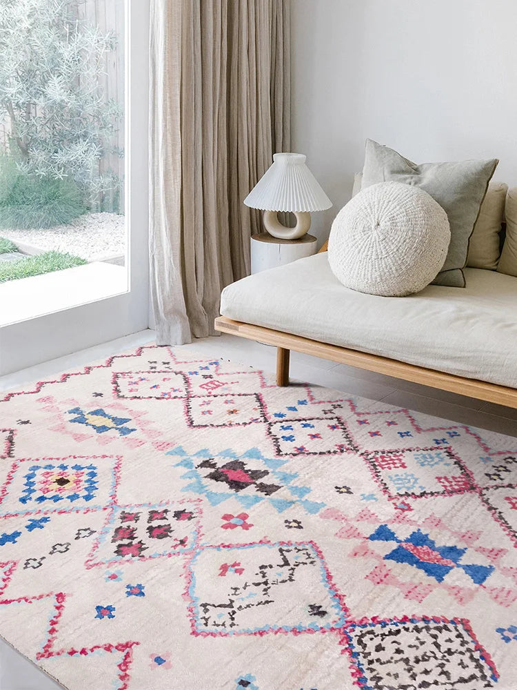 Majorelle Color Block Rug