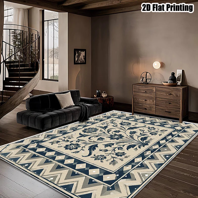 Bluebell Floral Ornament Rug
