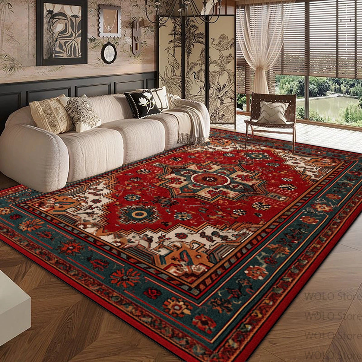 Scarlet Persian Rug