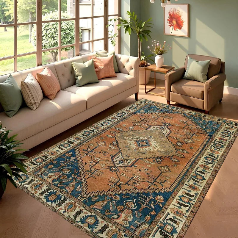 Ornate Persian Medallion Rug
