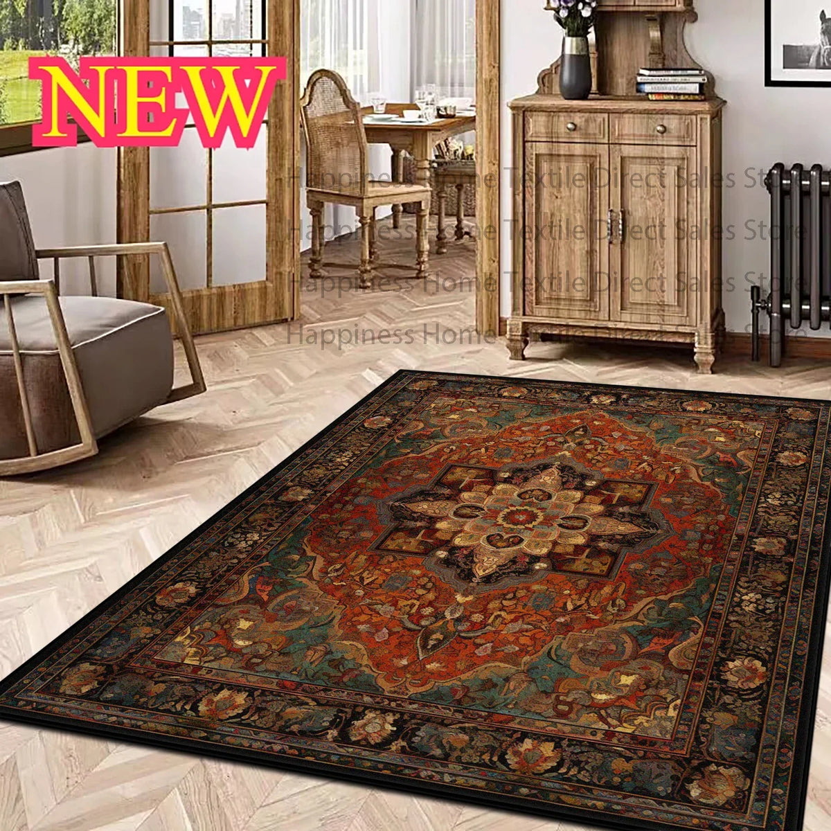 Turkish Vintage Persian Rug
