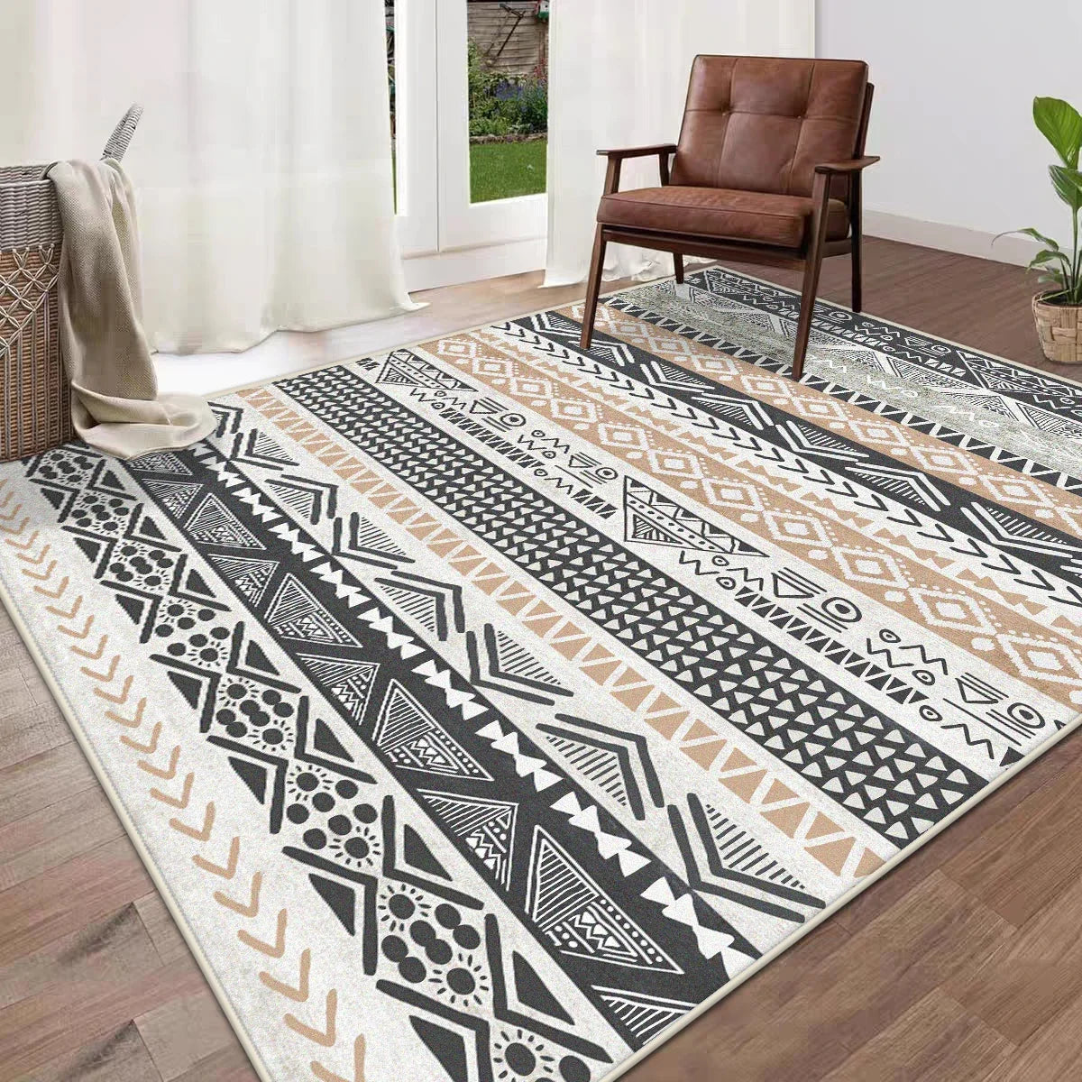 Medina Plush Geometric Rug