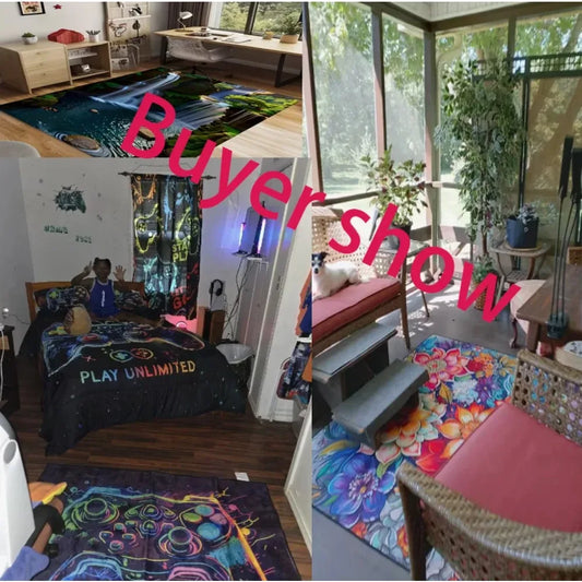 Bohemian Kilim Geometric Rug