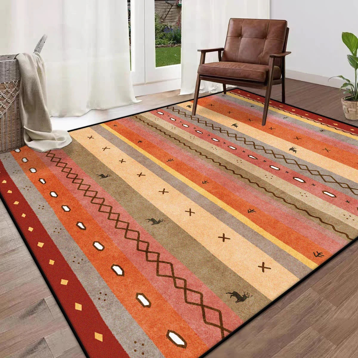 Medina Plush Geometric Rug