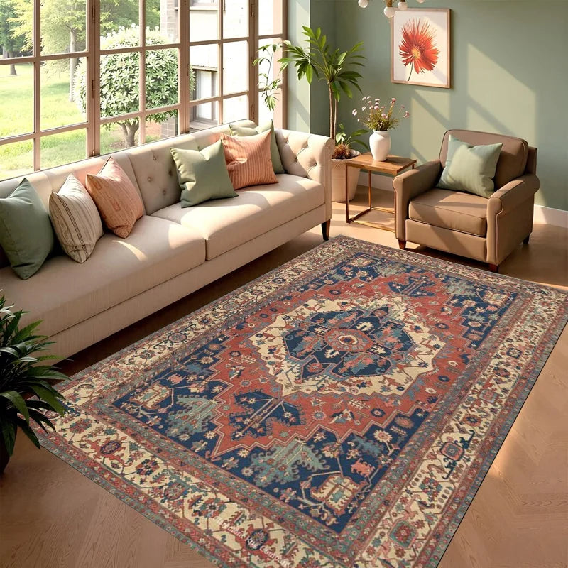 Ornate Persian Medallion Rug
