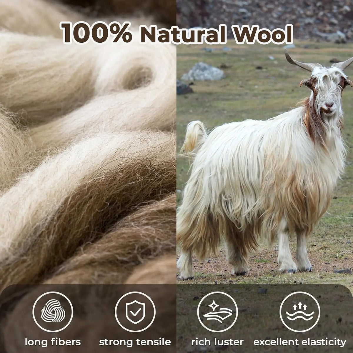 Highland Natural Wool Rug