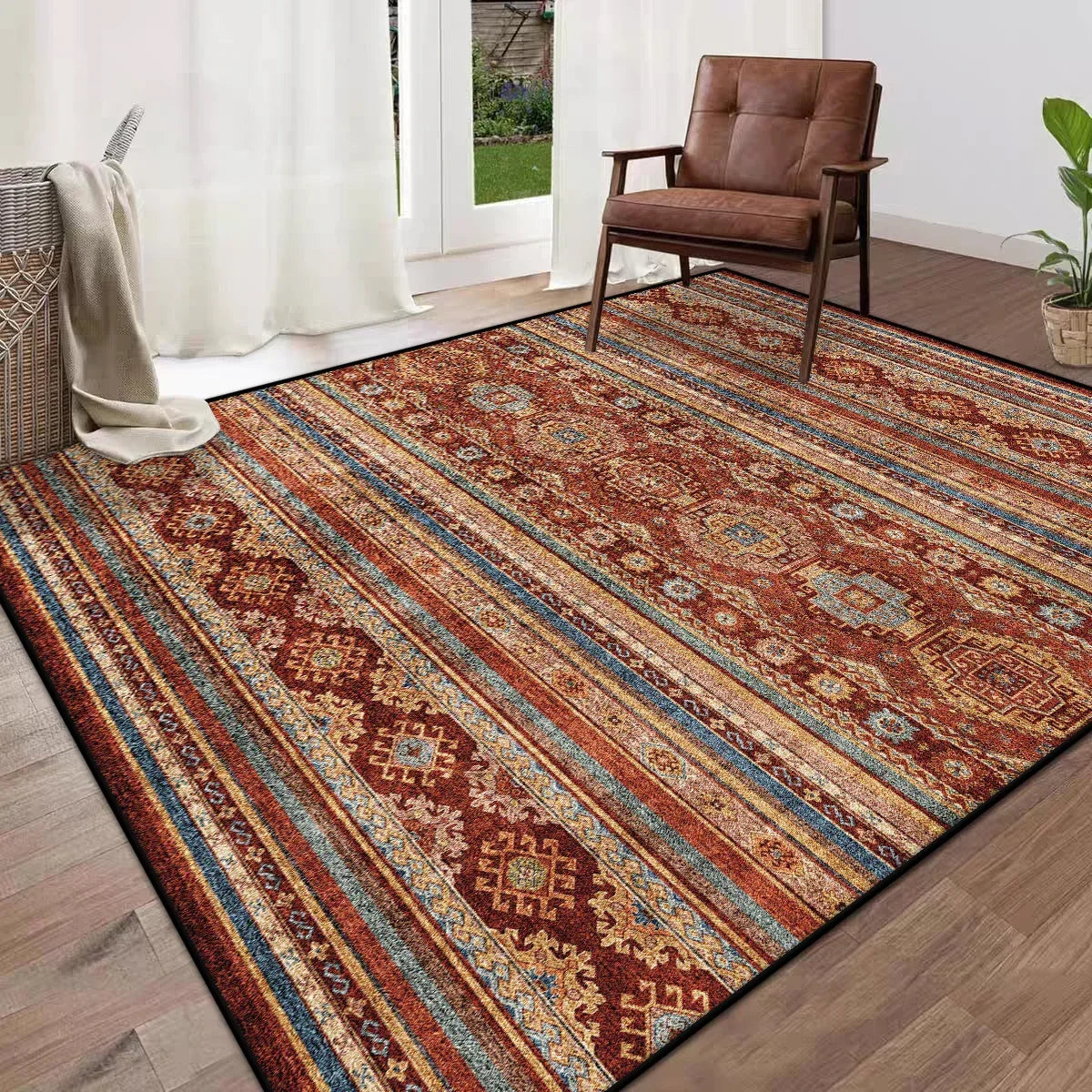 Medina Plush Geometric Rug