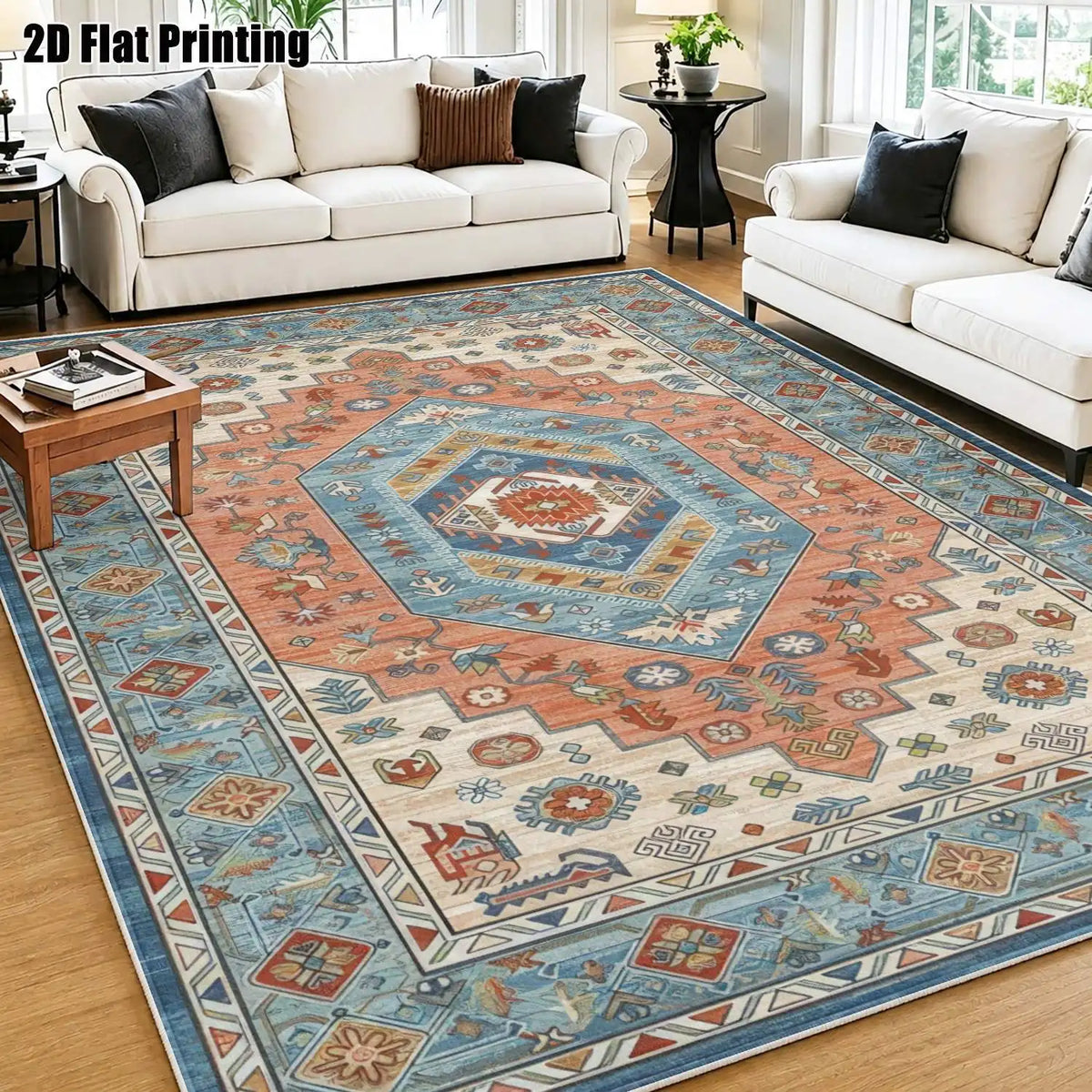 Andalusia Geometric Velvet Rug