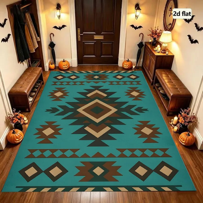 Tribal Diamond Rug