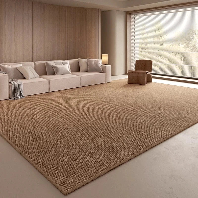 Solid Faux Sisal Rug