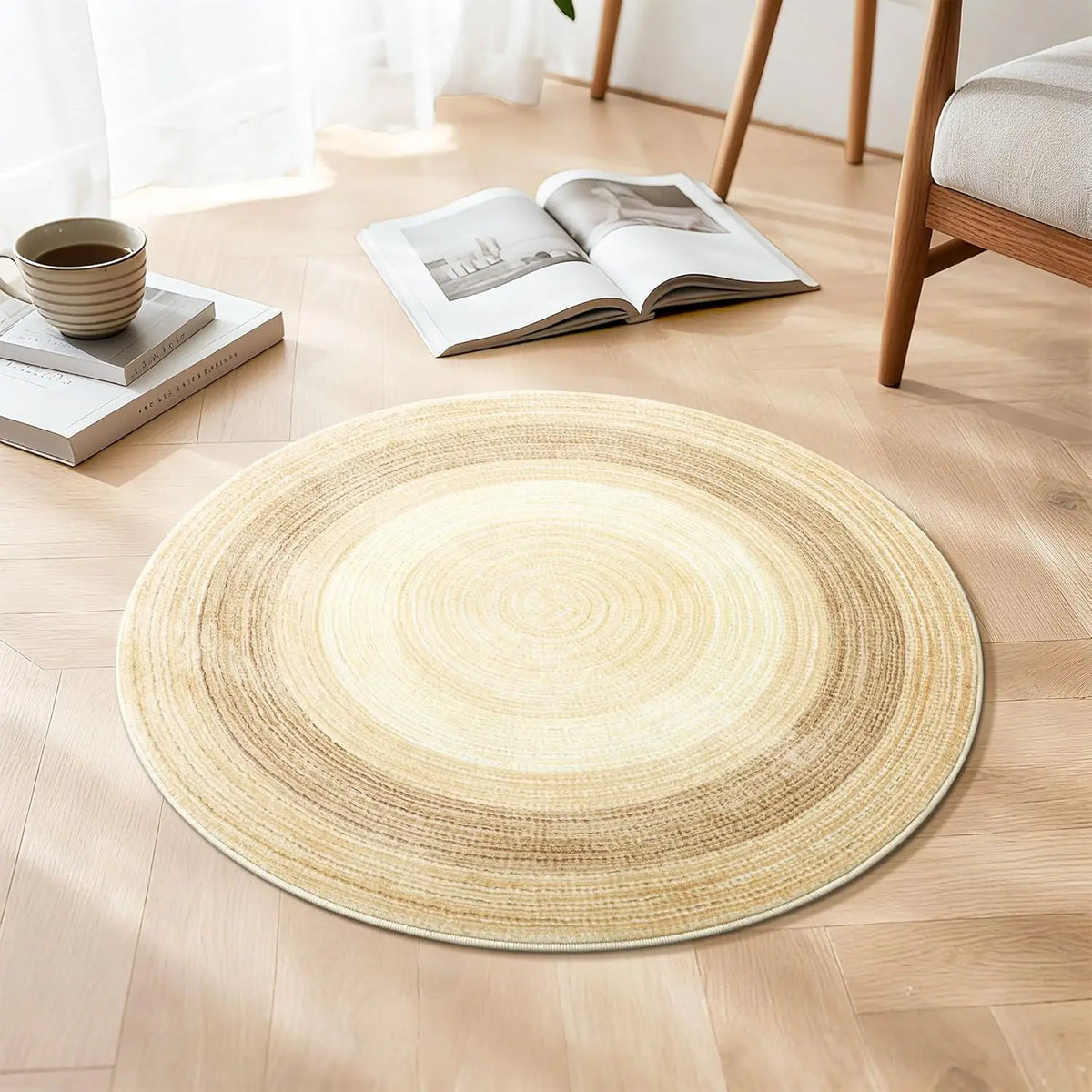 Sand Dune Round Rug