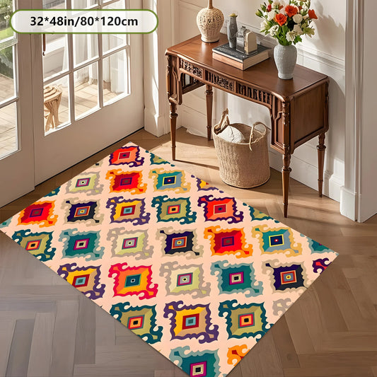 Kaleidoscope Diamond Rug