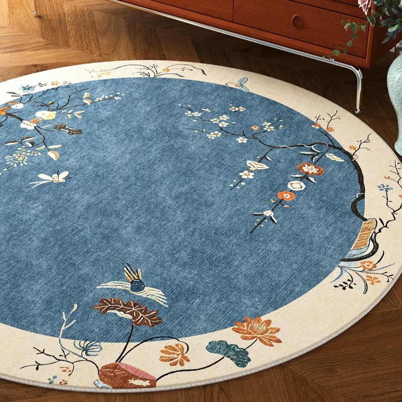 Jade Garden Round Rug