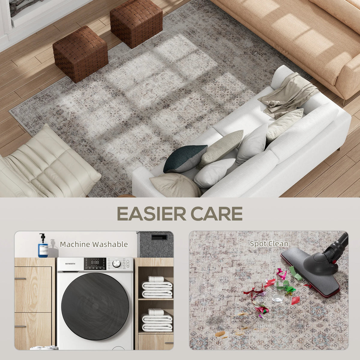 Heritage Tonal Chenille Rug