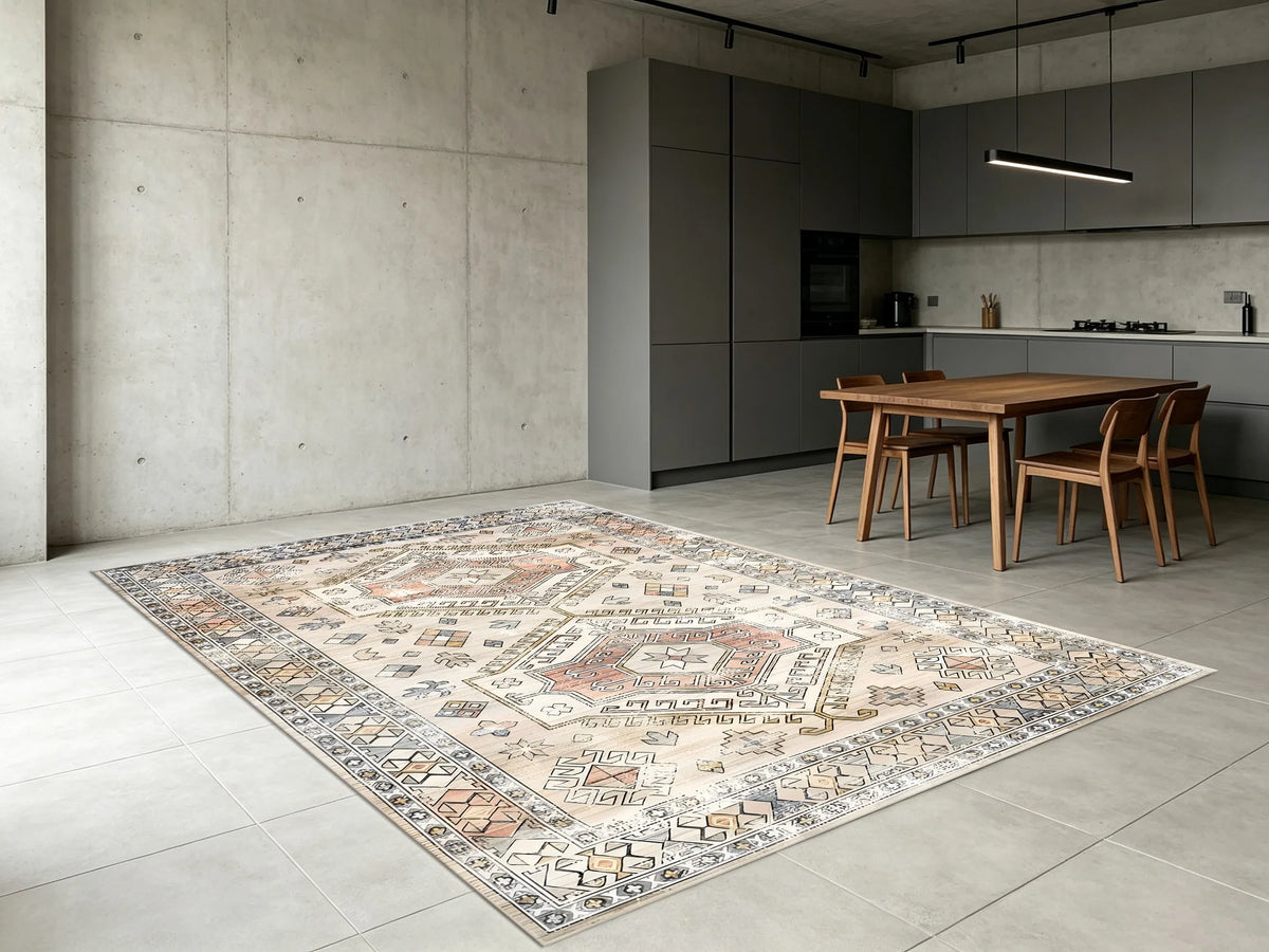 Persia Geometric Statement Rug