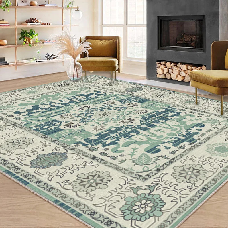 Plush Faux Wool Persian Rug