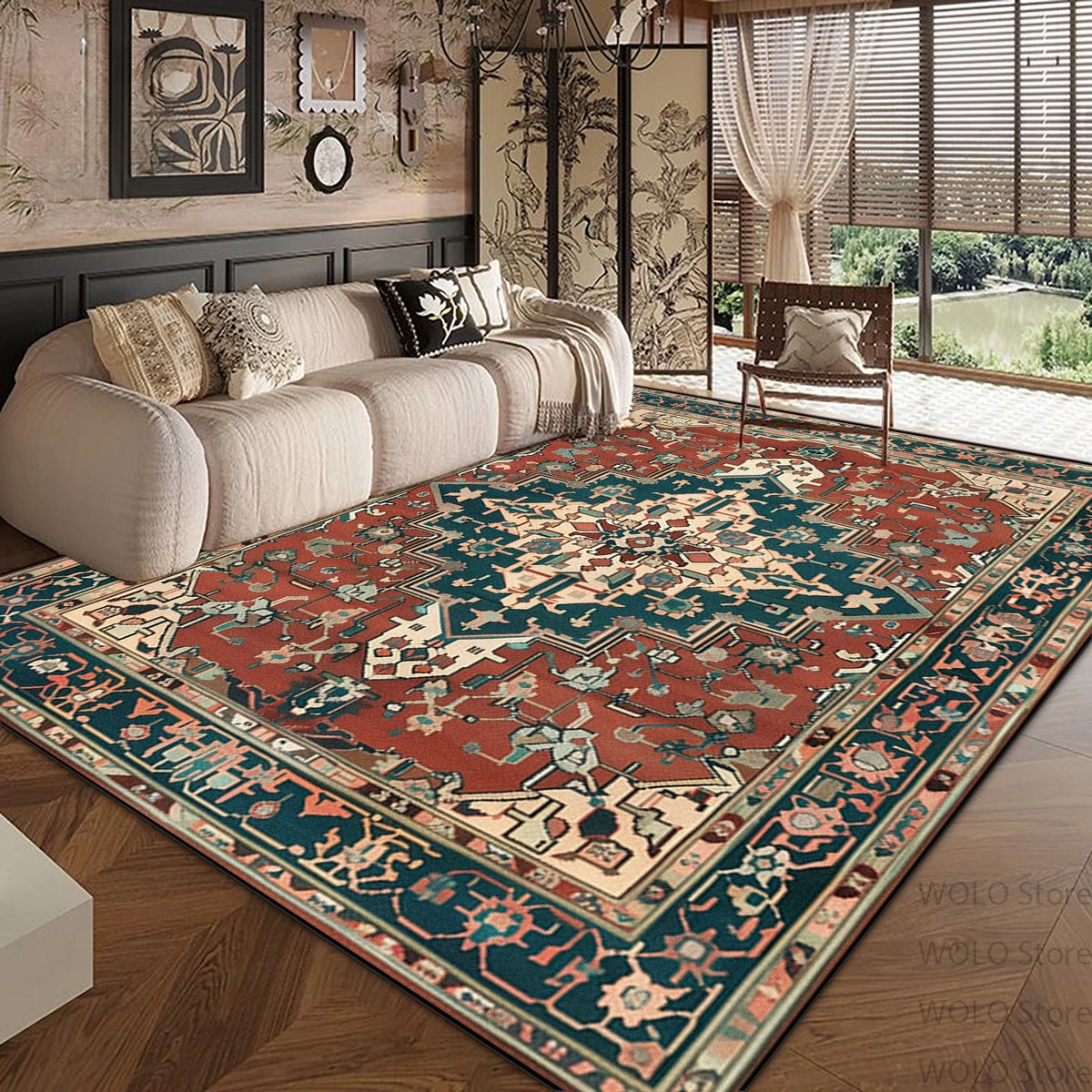 Scarlet Persian Rug