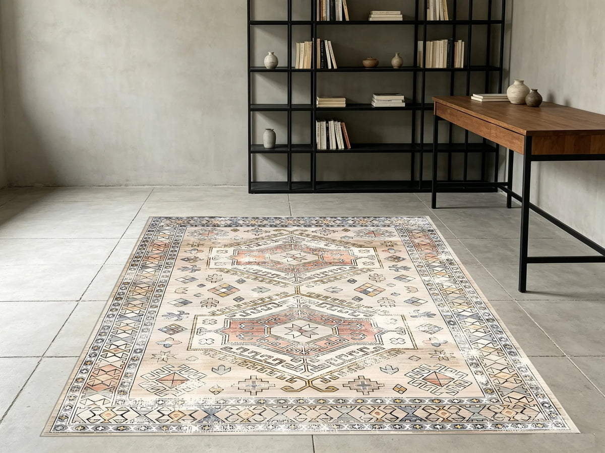 Persia Geometric Statement Rug
