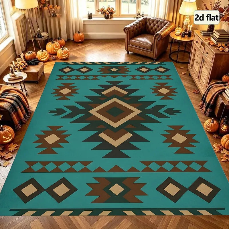 Tribal Diamond Rug