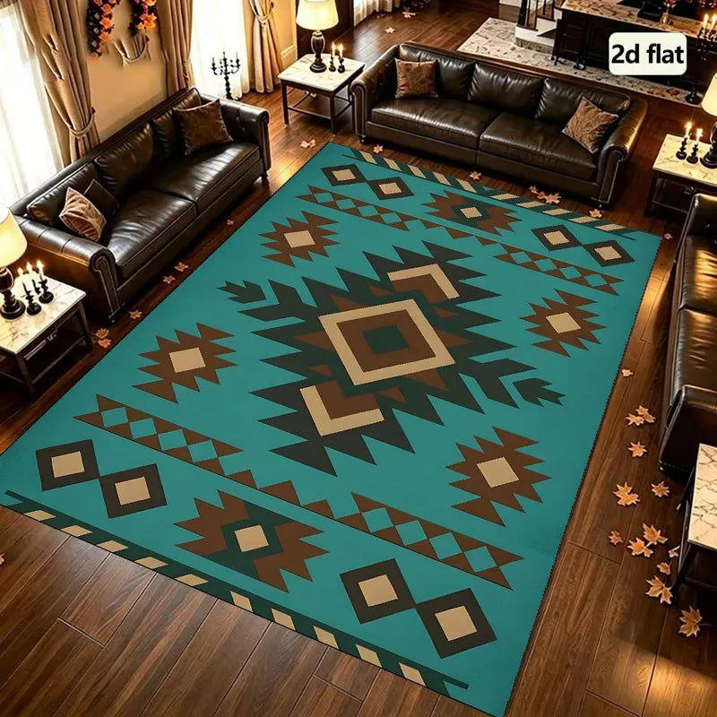 Tribal Diamond Rug