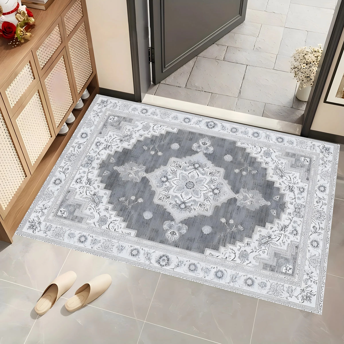 Graphite Persian Rug