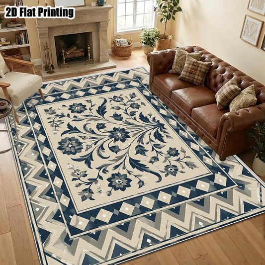Bluebell Floral Ornament Rug