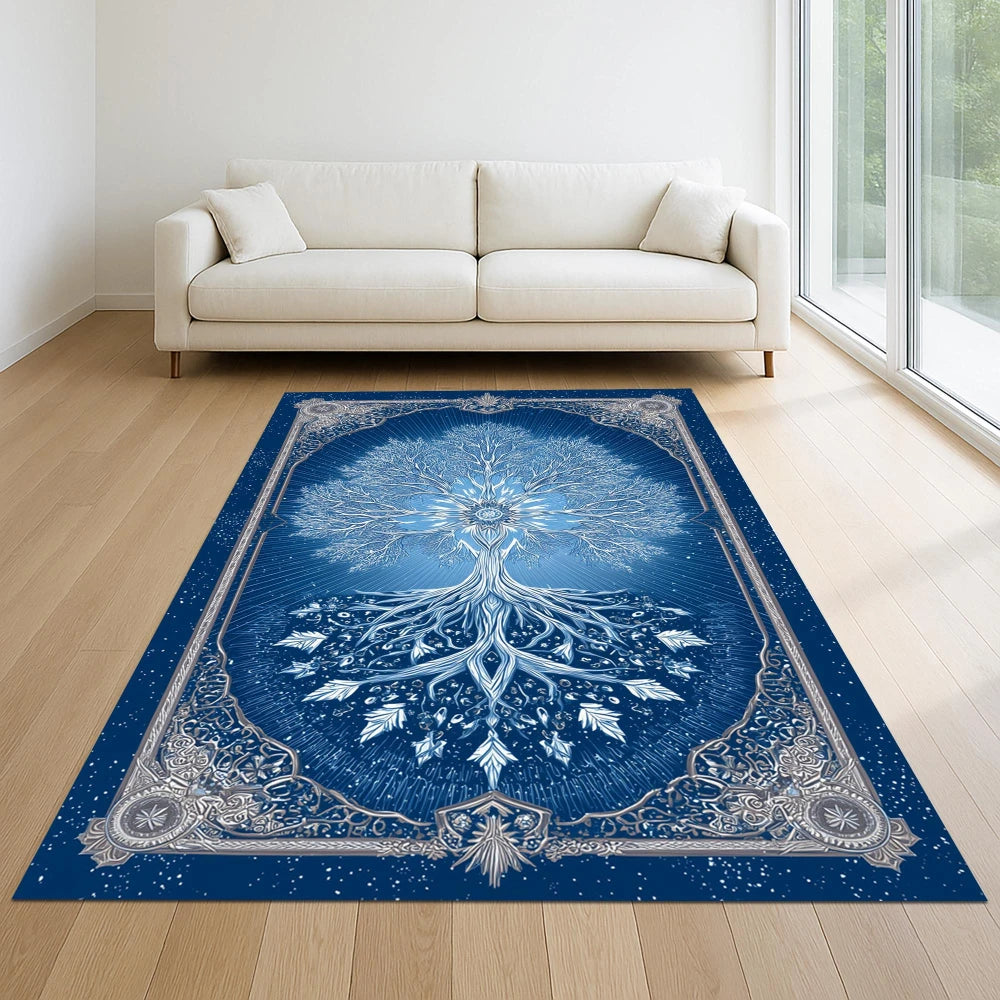 Blue Ornament Persian Rug