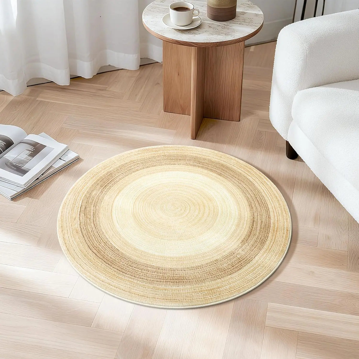 Sand Dune Round Rug