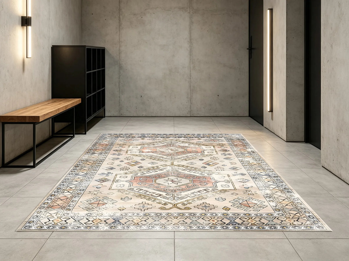 Persia Geometric Statement Rug