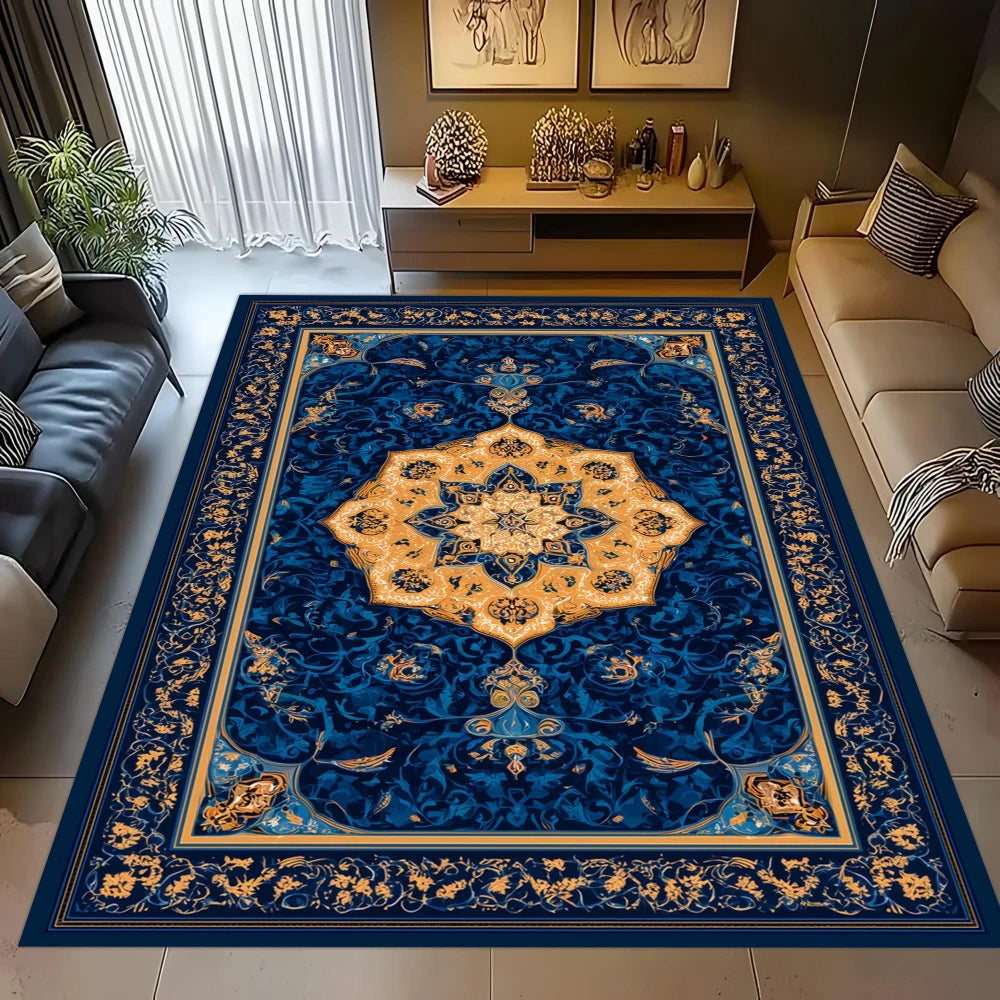 Blue Ornament Persian Rug
