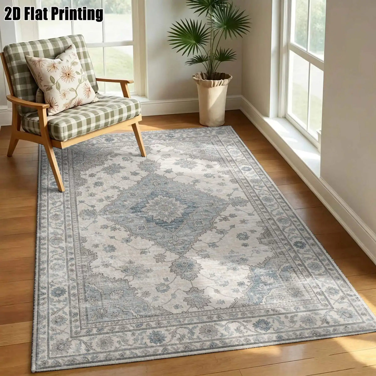 Taupe Ethnic Heritage Rug