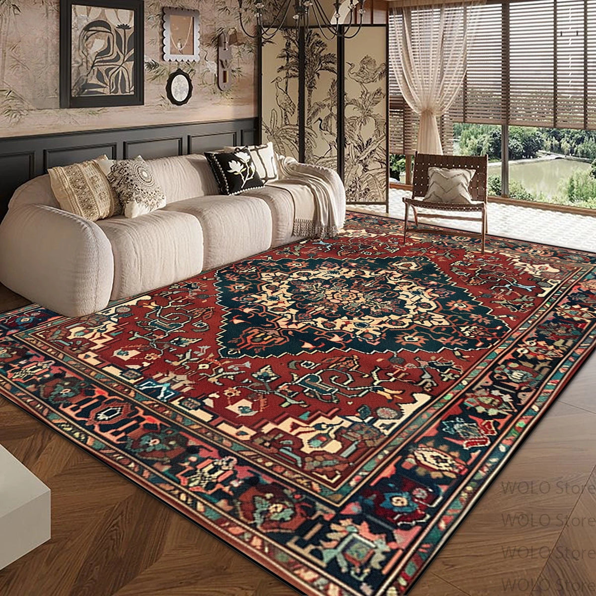 Scarlet Persian Rug