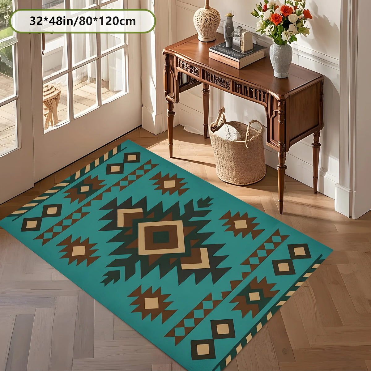 Tribal Diamond Rug