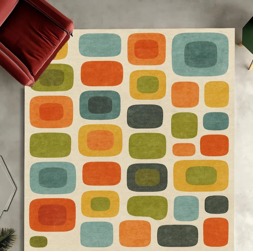 Muted Mosaic Rug